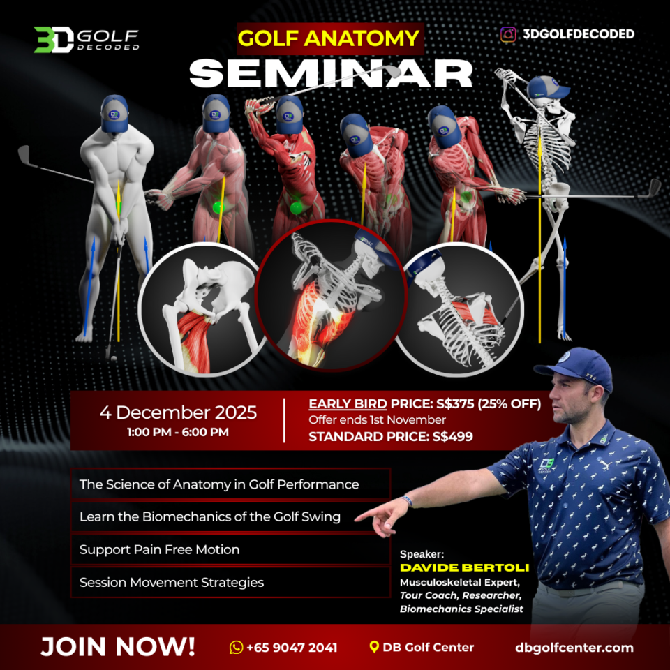 Golf Anatomy Seminar 2025 DB Golf Center