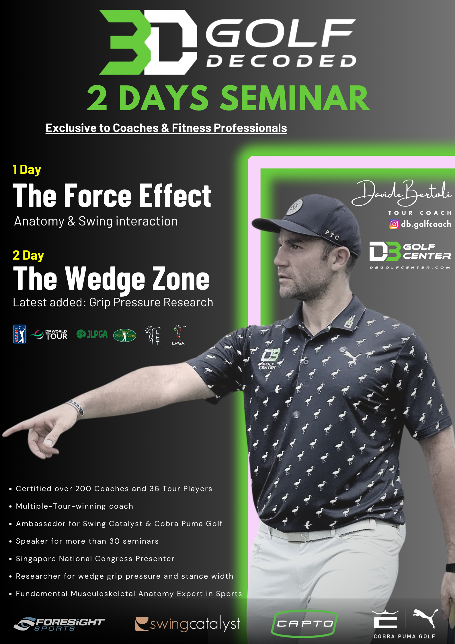 Certification DB Golf Center - Page 1