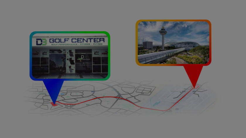 Indoor golf near Changi