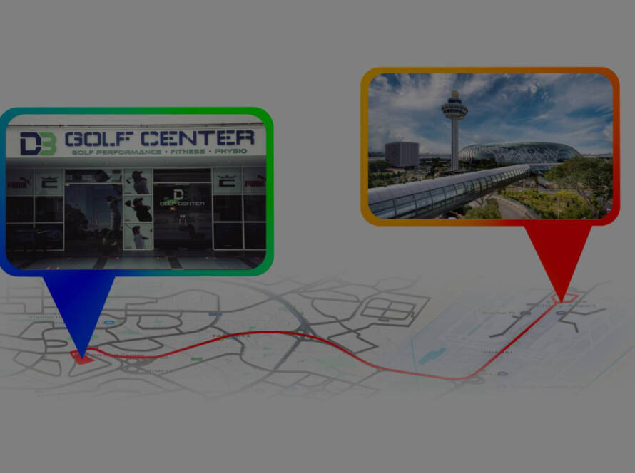 Indoor golf near Changi